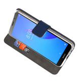 Etuis portefeuille Etui pour Huawei Y5 Lite 2018 Marine