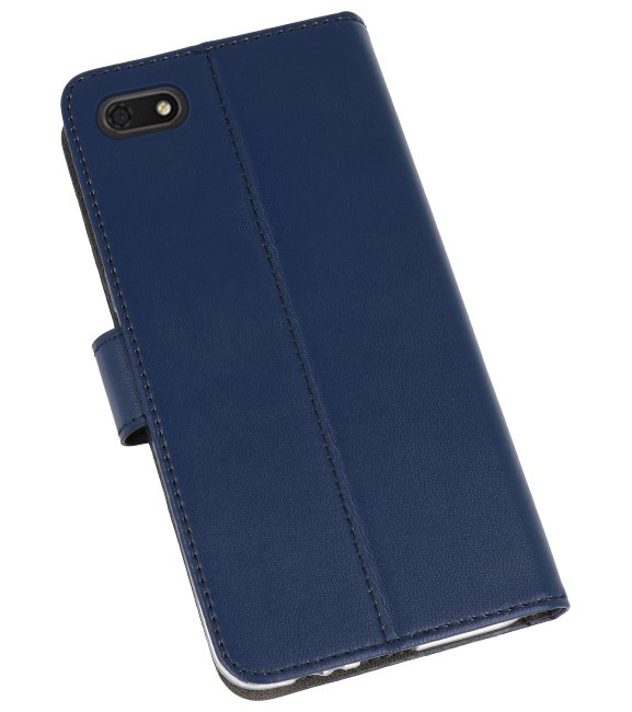 Wallet Cases Case for Huawei Y5 Lite 2018 Navy