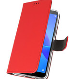 Etuis portefeuille Etui pour Huawei Y5 Lite 2018 Rouge