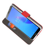 Custodia a Portafoglio per Huawei Y5 Lite 2018 Rosso