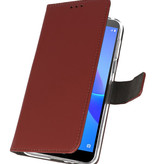 Etuis portefeuille Etui pour Huawei Y5 Lite 2018 Marron