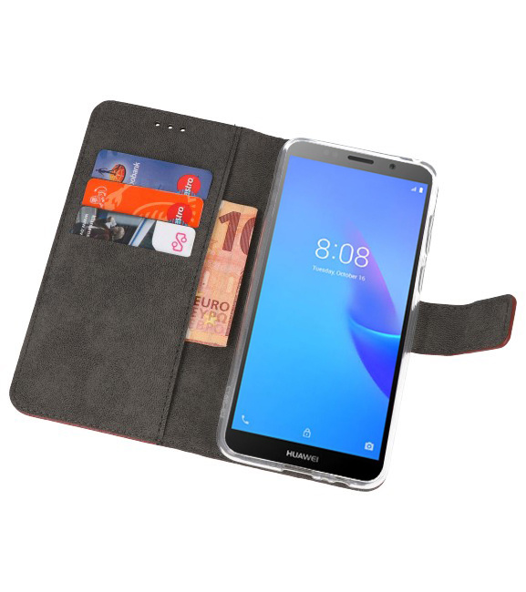 Wallet Cases Case for Huawei Y5 Lite 2018 Brown