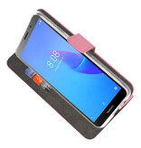 Custodia a Portafoglio per Huawei Y5 Lite 2018 Rosa