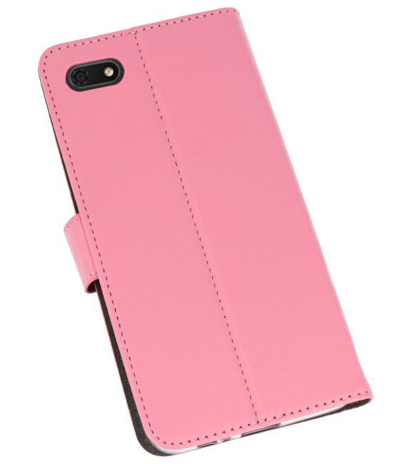 Custodia a Portafoglio per Huawei Y5 Lite 2018 Rosa