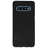Custodia in TPU a colori per Samsung Galaxy S10 nero