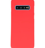 Color TPU case for Samsung Galaxy S10 red