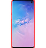 Color TPU Hoesje voor Samsung Galaxy S10 Rood