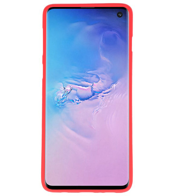 Color TPU case for Samsung Galaxy S10 red