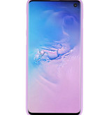 Coque TPU couleur pour Samsung Galaxy S10 violet