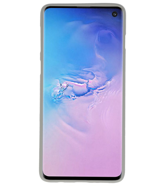 Color TPU Hoesje voor Samsung Galaxy S10 Grijs