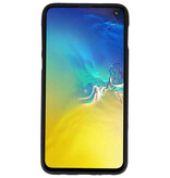 Custodia in TPU a colori per Samsung Galaxy S10e nero
