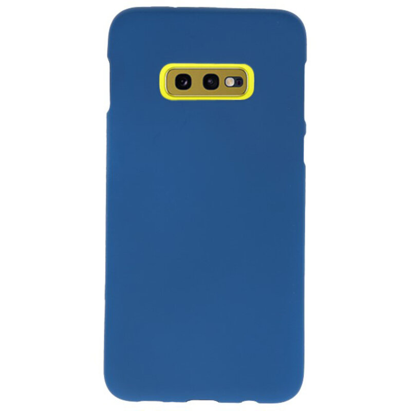 Custodia in TPU a colori per Samsung Galaxy S10e Navy