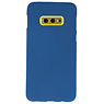 Coque TPU couleur pour Samsung Galaxy S10e Navy