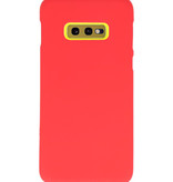 Color TPU case for Samsung Galaxy S10e red