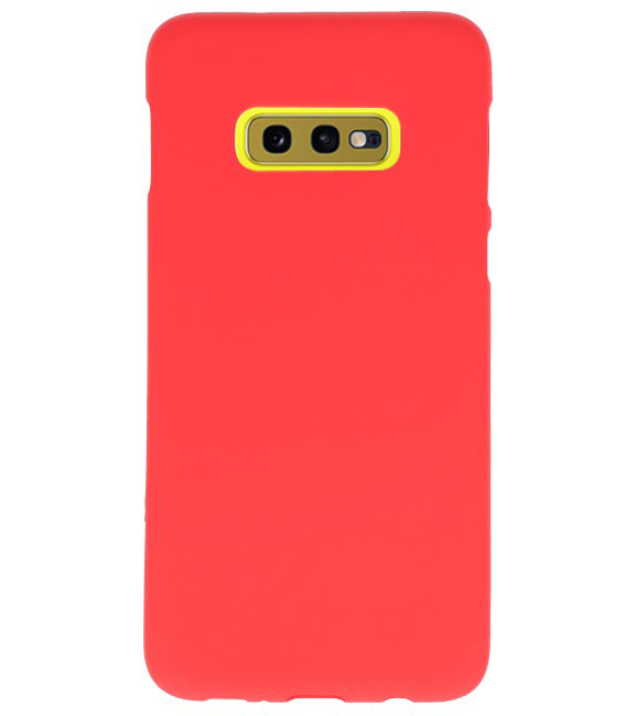Custodia in TPU per Samsung Galaxy S10e rossa