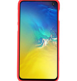 Color TPU Hoesje voor Samsung Galaxy S10e Rood