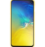Color TPU Hoesje voor Samsung Galaxy S10e Geel