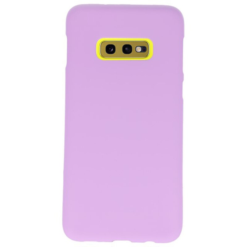 Custodia in TPU colorata per Samsung Galaxy S10e Purple