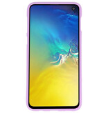 Custodia in TPU colorata per Samsung Galaxy S10e Purple