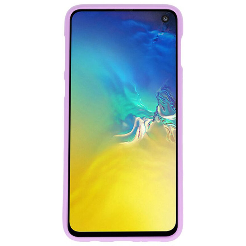 Custodia in TPU colorata per Samsung Galaxy S10e Purple