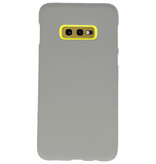 Color TPU Hoesje voor Samsung Galaxy S10e Grijs