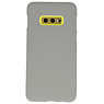 Funda TPU en color para Samsung Galaxy S10e gris.