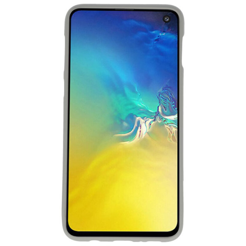 Color TPU Hoesje voor Samsung Galaxy S10e Grijs