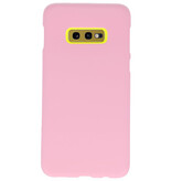 Farb-TPU-Hülle für Samsung Galaxy S10e Pink