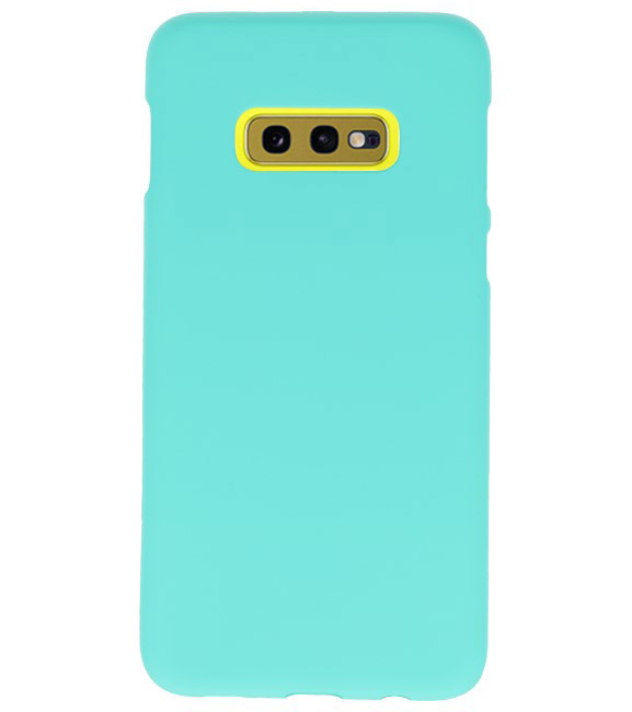 Color TPU case for Samsung Galaxy S10e Turquoise