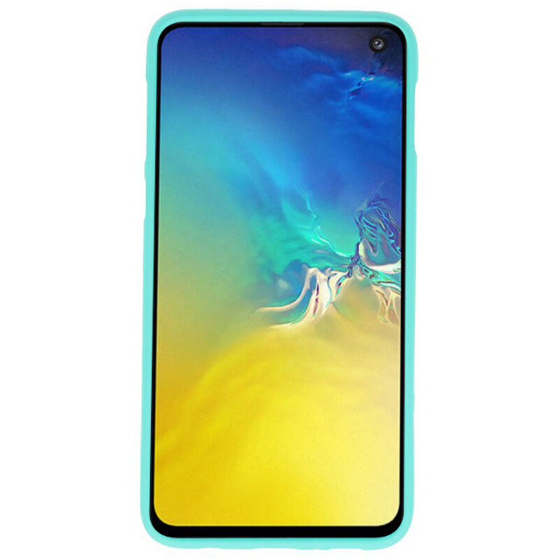 Farb-TPU-Hülle für Samsung Galaxy S10e Turquoise