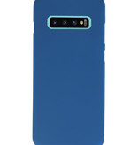 Color TPU case for Samsung Galaxy S10 Plus Navy