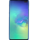 Coque TPU couleur pour Samsung Galaxy S10 Plus Navy