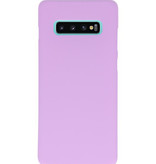 Custodia in TPU per Samsung Galaxy S10 Plus Purple