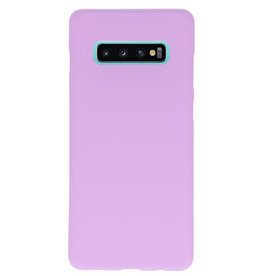 Custodia in TPU per Samsung Galaxy S10 Plus Purple