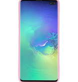 Color TPU Hoesje voor Samsung Galaxy S10 Plus Roze