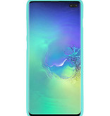 Coque TPU couleur pour Samsung Galaxy S10 Plus Tuqquoise