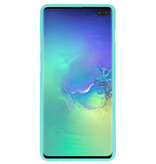 Coque TPU couleur pour Samsung Galaxy S10 Plus Tuqquoise