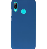 Color TPU Hoesje voor Huawei P Smart 2019 Navy