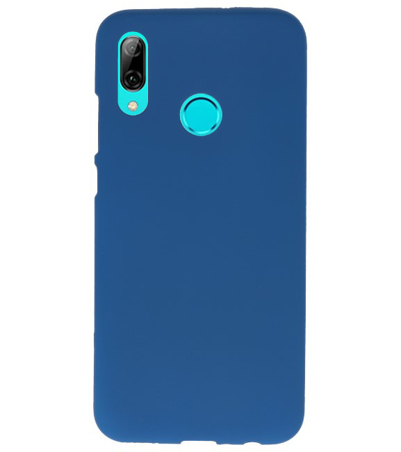 Caja de color TPU para Huawei P Smart 2019 Navy