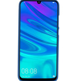 Caja de color TPU para Huawei P Smart 2019 Navy