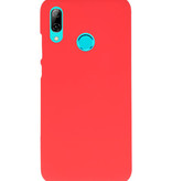 Color TPU case for Huawei P Smart 2019 red