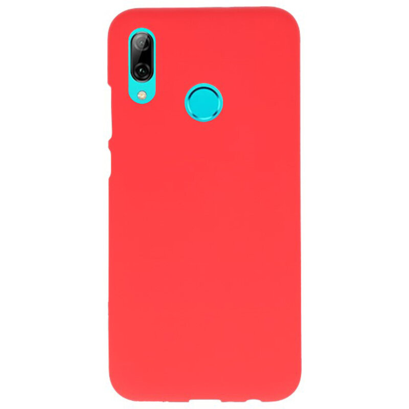 Custodia in TPU colorata per Huawei P Smart 2019 rossa