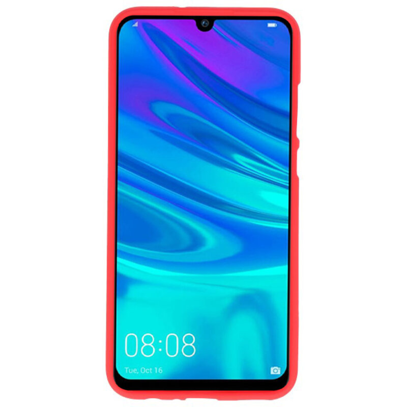 Farve TPU taske til Huawei P Smart 2019 rød