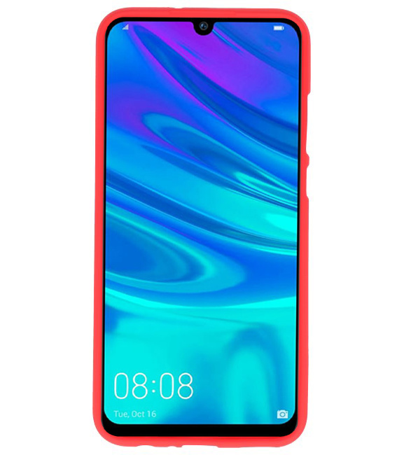 Color TPU case for Huawei P Smart 2019 red