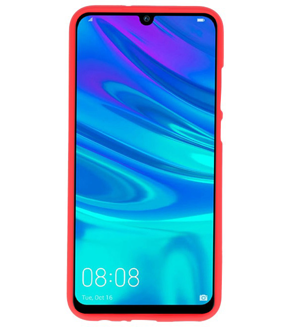 Custodia in TPU colorata per Huawei P Smart 2019 rossa