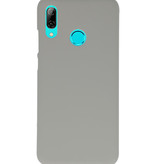 Caja de color TPU para Huawei P Smart 2019 gris