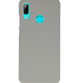 Color TPU Hoesje voor Huawei P Smart 2019 Grijs