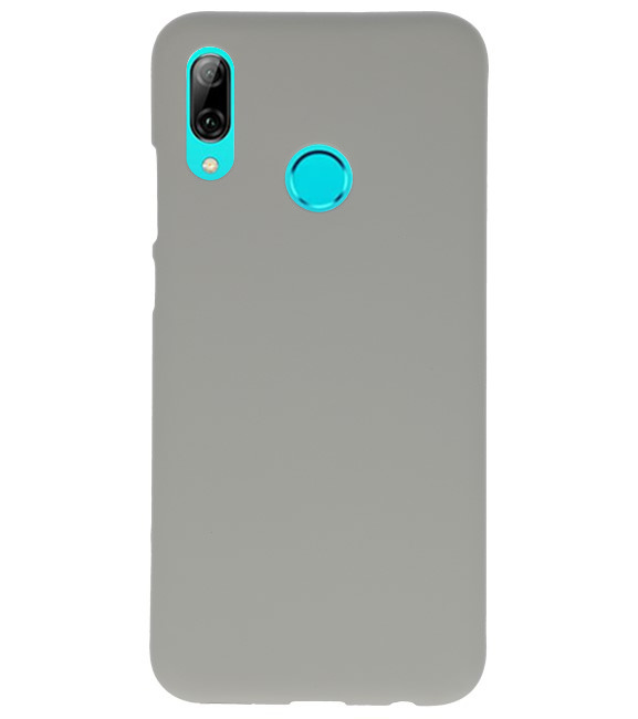 Custodia in TPU colorata per Huawei P Smart 2019 Grigio