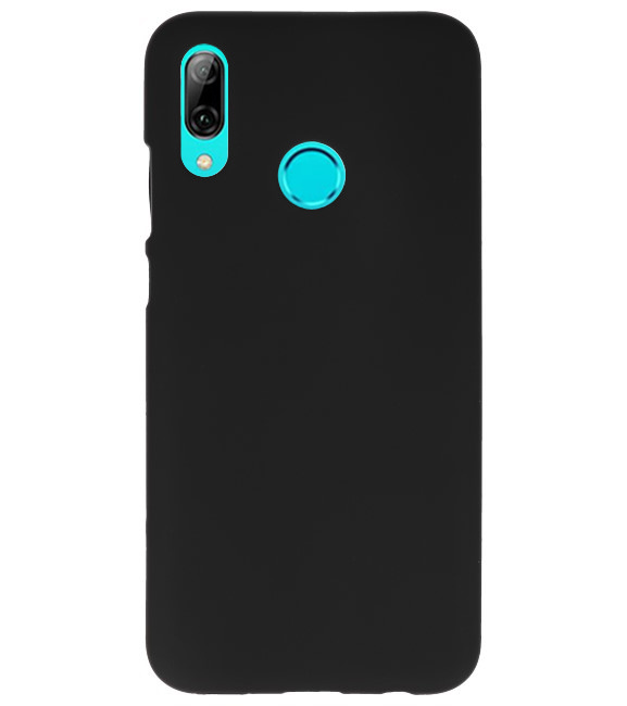 Caja de color TPU para Huawei P Smart 2019 Negro