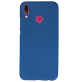 Custodia in TPU di colore per Huawei Y9 2019 Navy